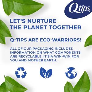 Q-tips Cotton Swabs For Clean Ears