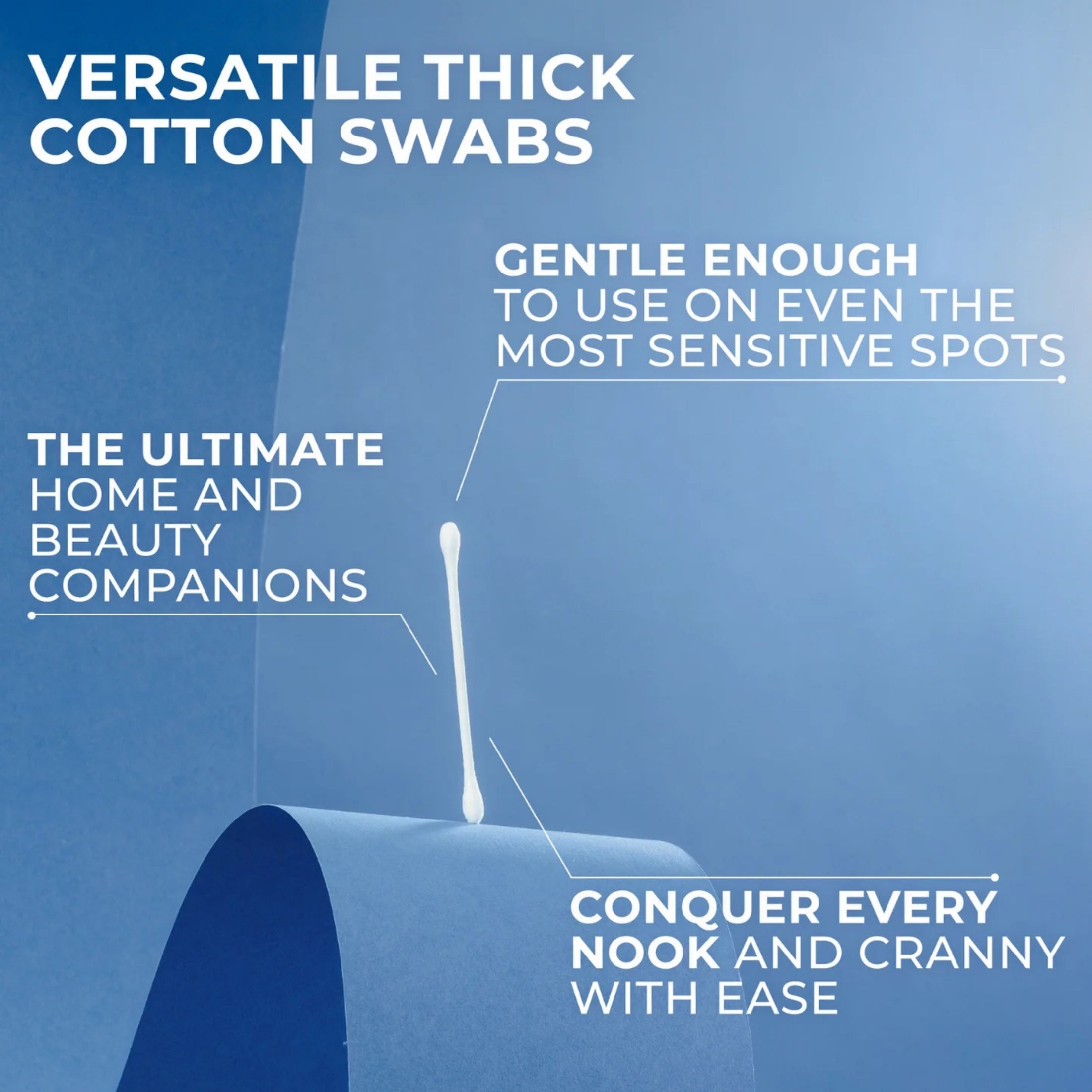Q-tips Cotton Swabs For Clean Ears