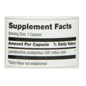 Optimum Acidophilus Lactobacilli Capsules