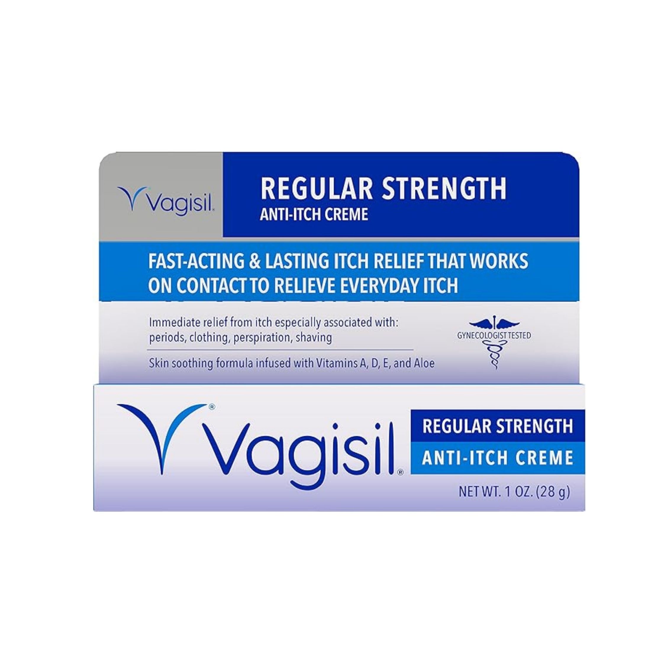 Vagisil Itch Relief, Instant, Regular Strength, 1 Ounce
