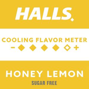 Halls Honey Lemon Flavor Menthol Cough & Throat Relief Drops Economy Pack