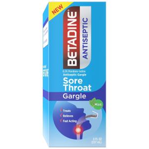Betadine Antiseptic Sore Throat Gargle Mint