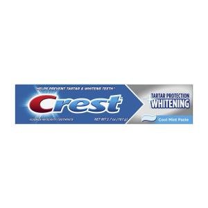 Crest Tartar Protection Whitening Fluoride Anticavity Cool Mint Paste Toothpaste 5.7 Oz