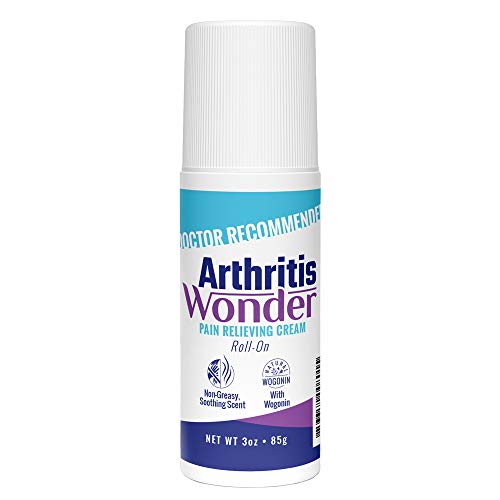 Arthritis Wonder Crema Para El Alivio Del Dolor Por Artritis 3 Onzas Ideal Para Las Manos, Rodillas, Pies Y Cadera, Rápida Acción, Penetración Profunda, Fórmula No Grasosa Con Wogonin Natural