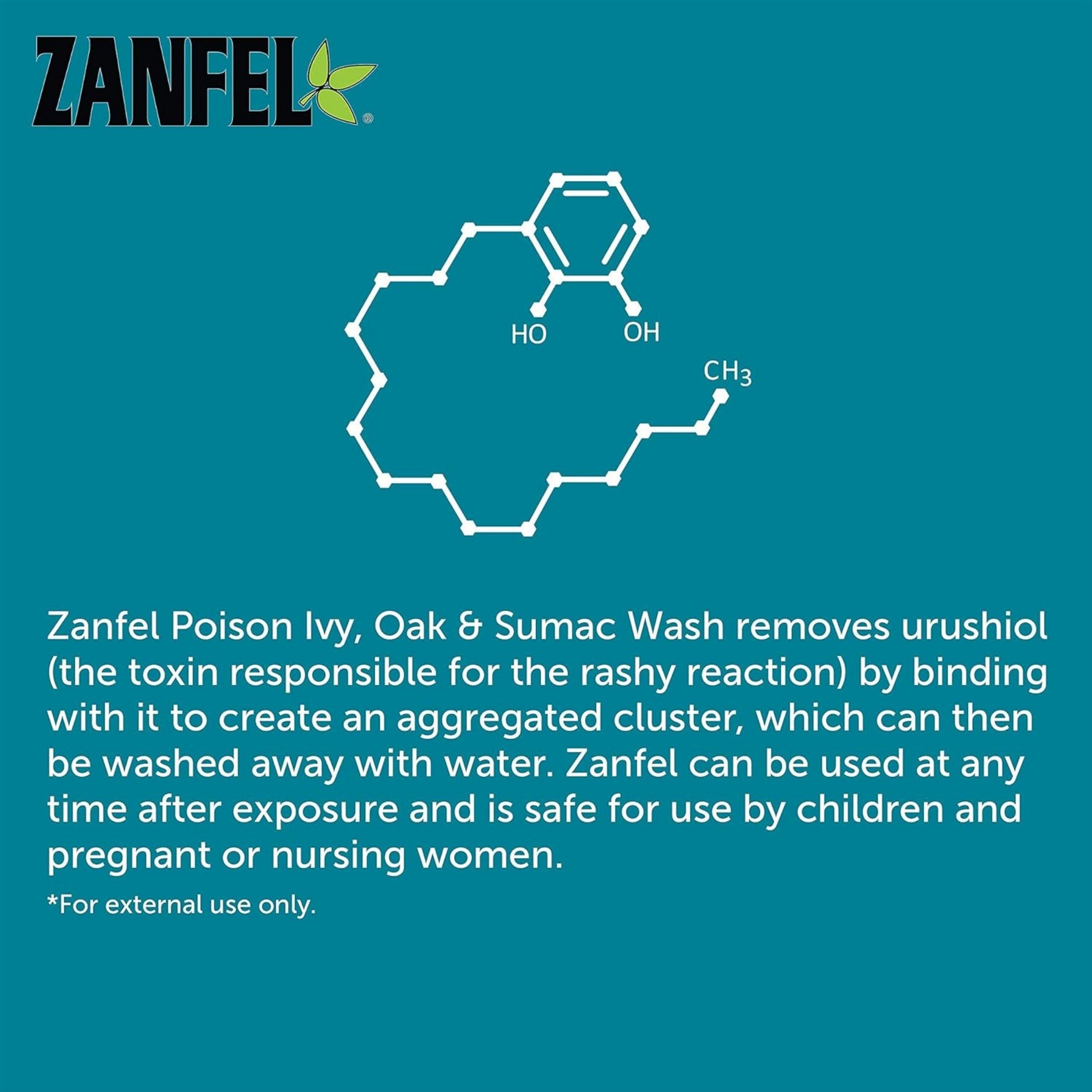 Zanfel Wash For Poison Ivy Oak & Sumac 1oz
