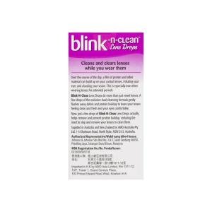 Blink-N-Clean Amo Complete Lens Drops For Soft Contact Lenses - 0.5 Oz