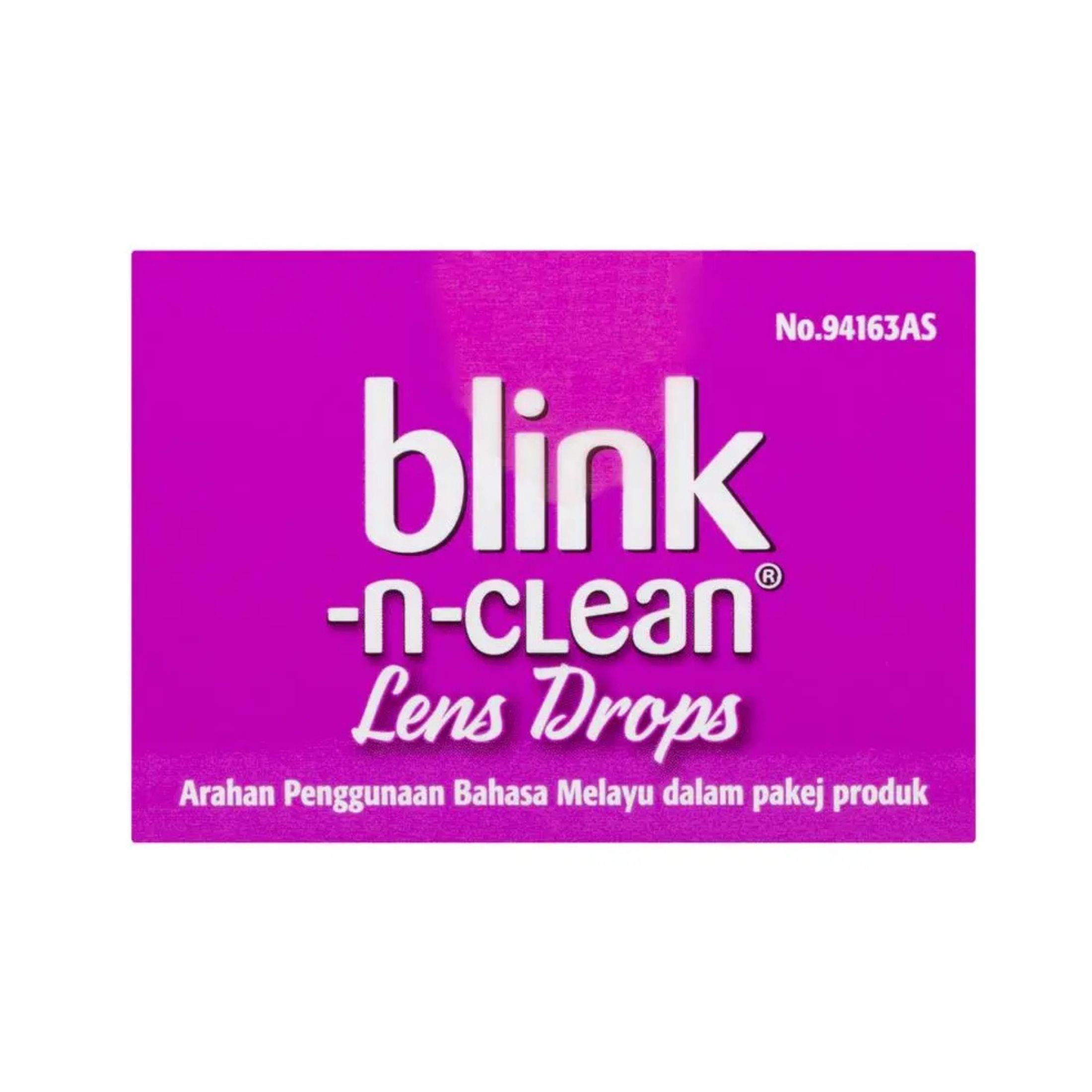 Blink-N-Clean Amo Complete Lens Drops For Soft Contact Lenses - 0.5 Oz