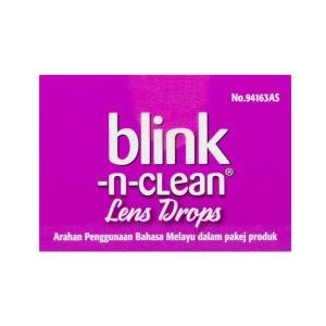 Blink-N-Clean Amo Complete Lens Drops For Soft Contact Lenses - 0.5 Oz