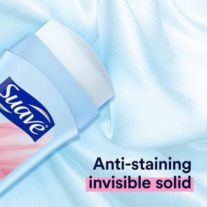 Suave 24 Hour Protection Antiperspirant Invisible Solid Deodorant - Powder, 2.6 Oz