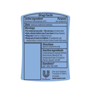 Suave Antiperspirant Deodorant, Anti Staining, Fresh, Invisible Solid 2.6 Oz