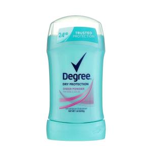Degree Anti Perspirant & Deodorant, Sheer Powder, Invisible Solid 1.6 Oz