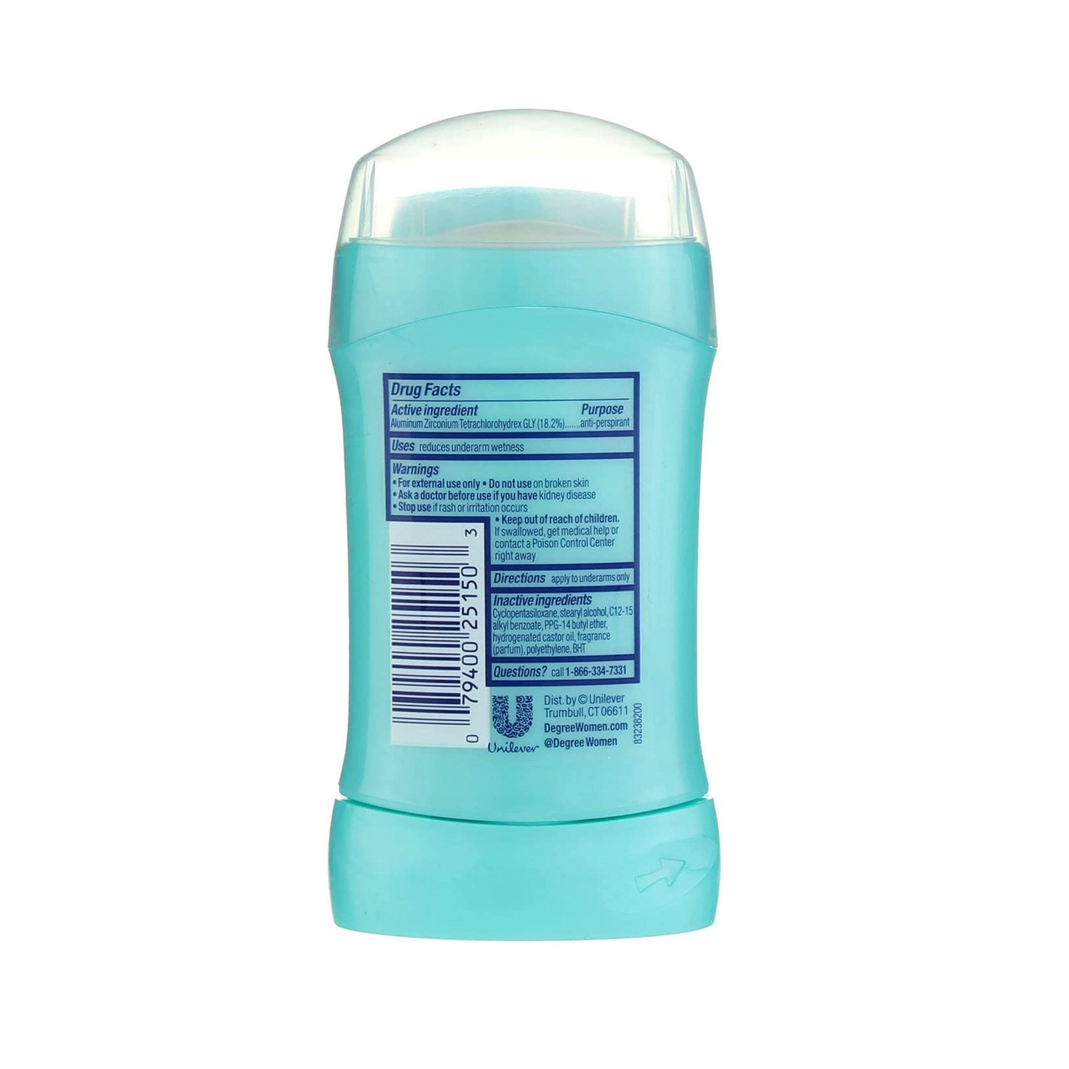 Degree Anti Perspirant & Deodorant, Sheer Powder, Invisible Solid 1.6 Oz