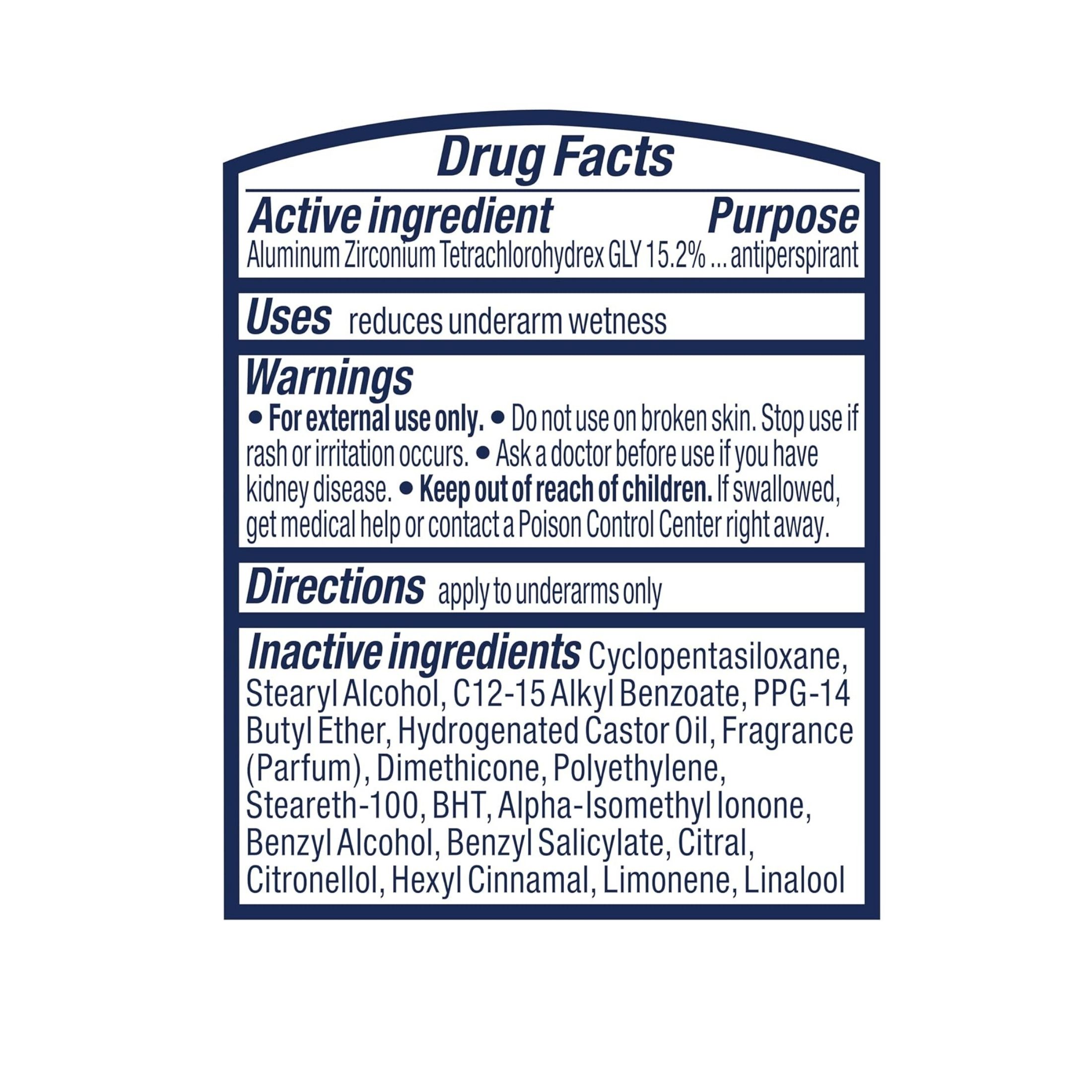 Degree Women Shower Clean Dry Protection Antiperspirant Deodorant