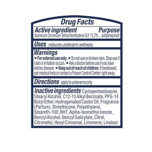 Degree Women Shower Clean Dry Protection Antiperspirant Deodorant