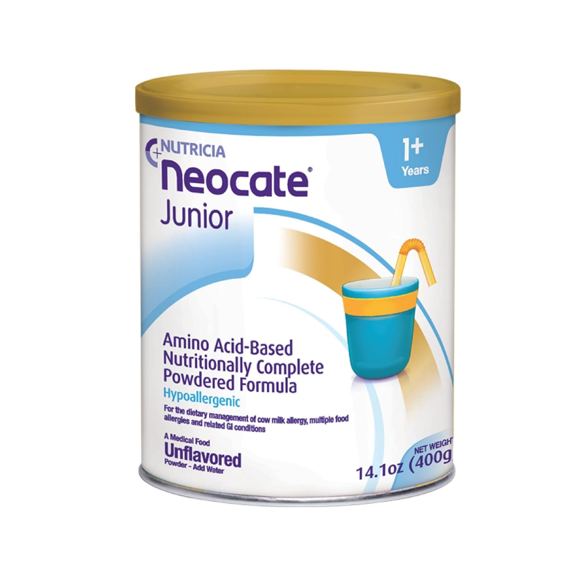Nutricia Neocate Junior, Unflavored, 14.1 Oz