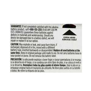 Duracell Coppertop AA Batteries - 4 Pack Alkaline Battery