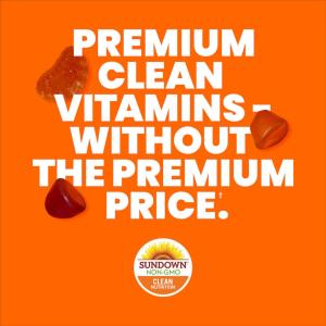 Sundown Naturals, Vitamin D3, 25 Mcg (1,000 IU), 200 Softgels