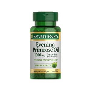 Nature's Bounty Evening Primrose Oil, 1000 Mg, Rapid Release Softgels