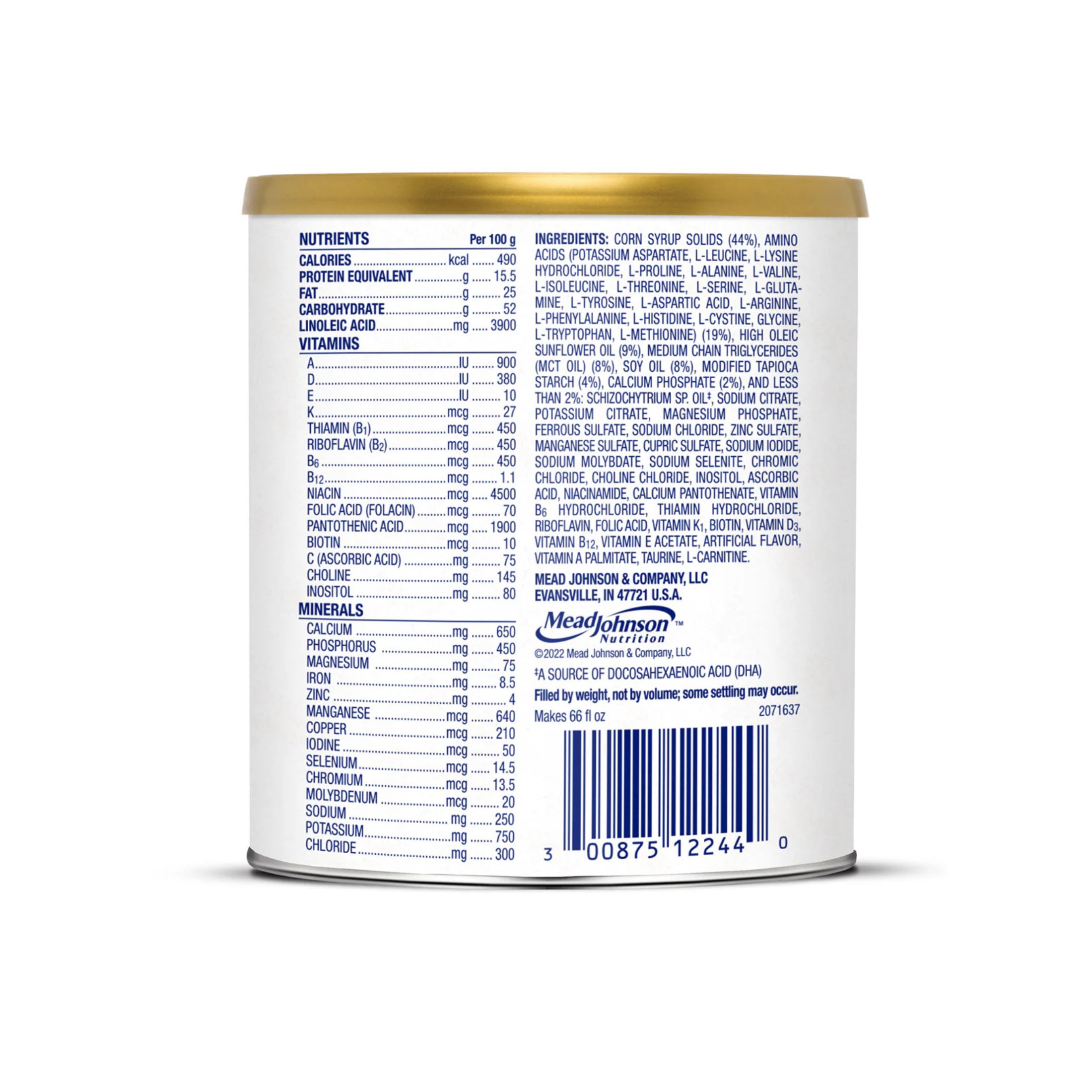 Ifcn Vanilla Amino Acid-based Nutrition Medical Food Powder, Vanilla