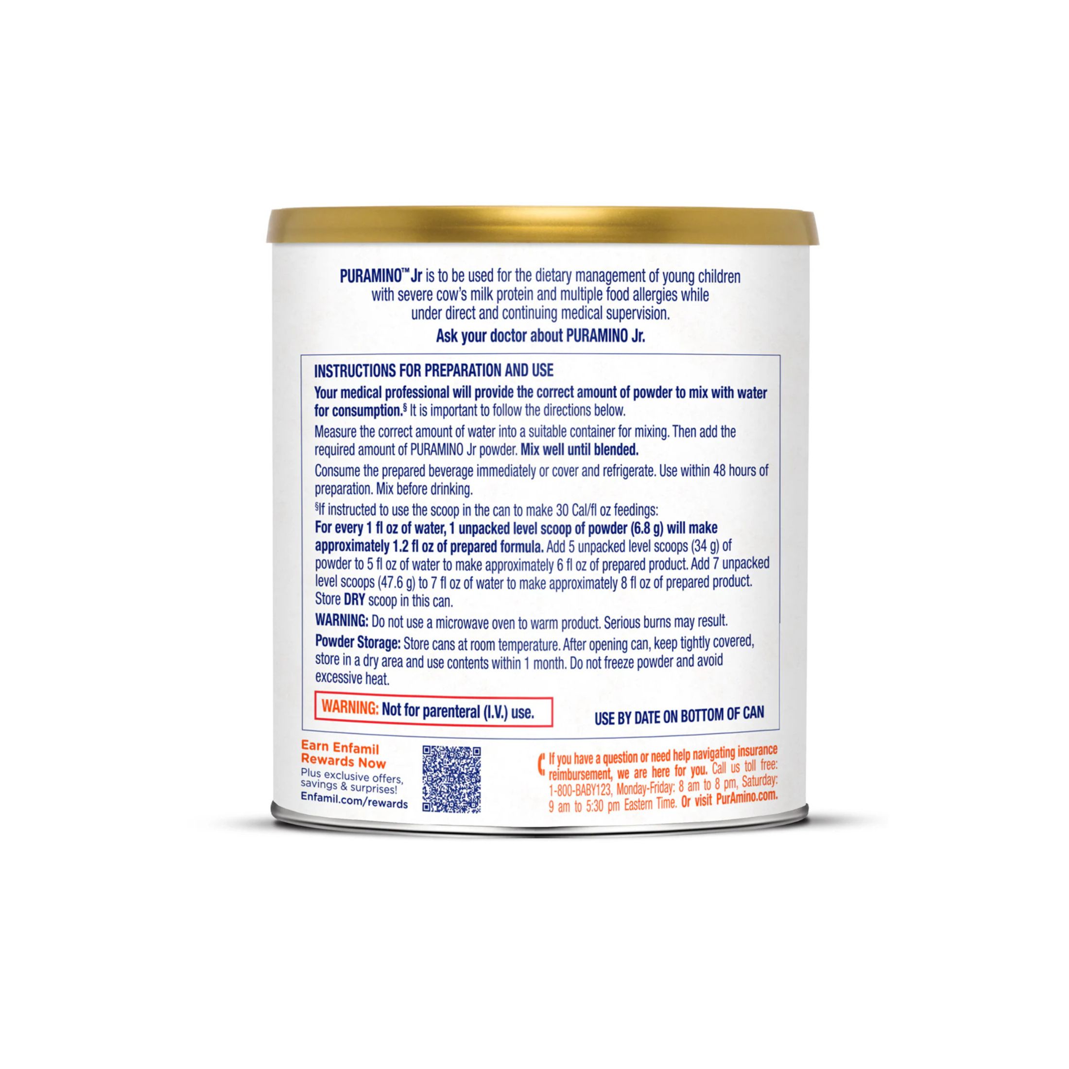 Ifcn Vanilla Amino Acid-based Nutrition Medical Food Powder, Vanilla