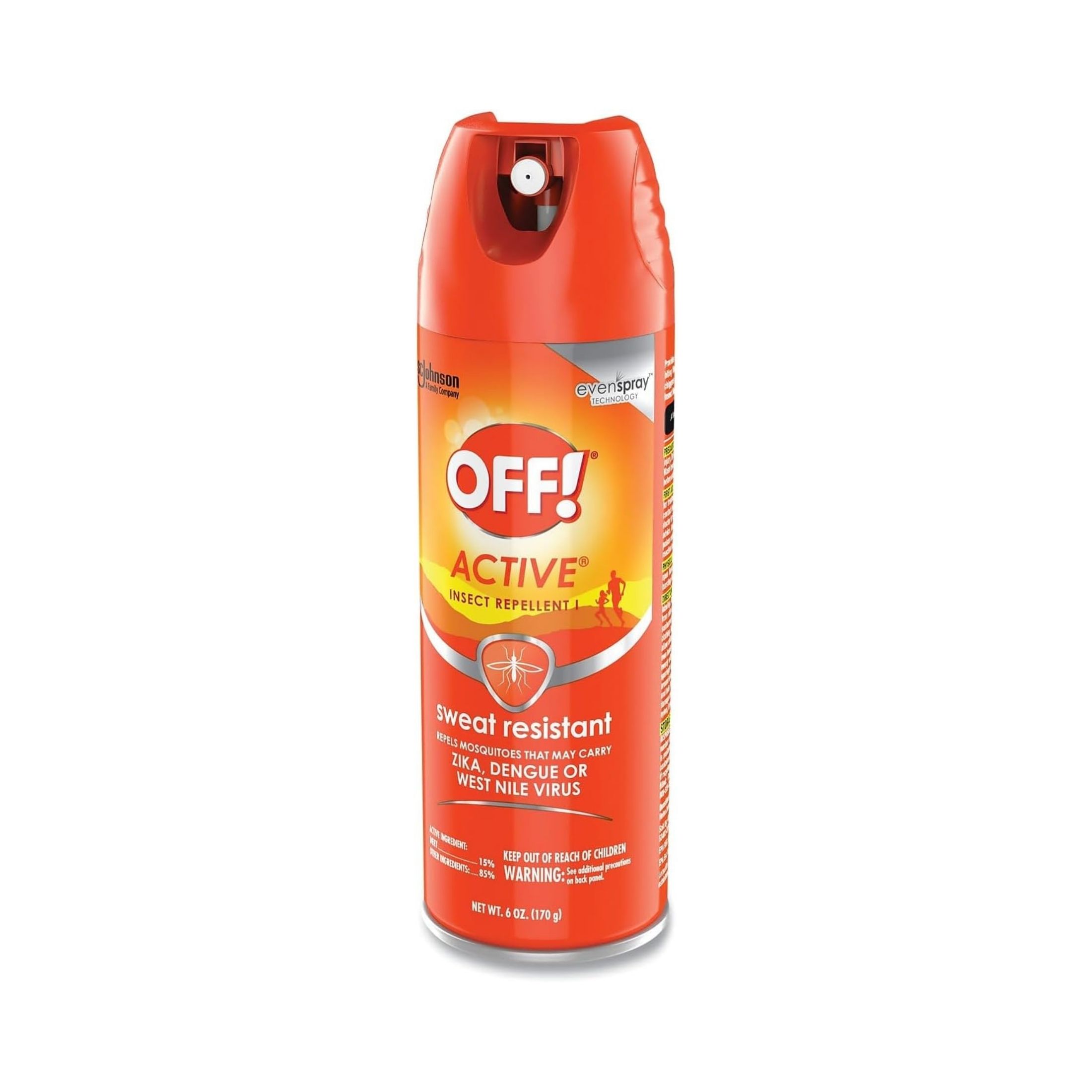 Off! Active Sweat Resistant Insect Repellent I Spray - 6 Oz
