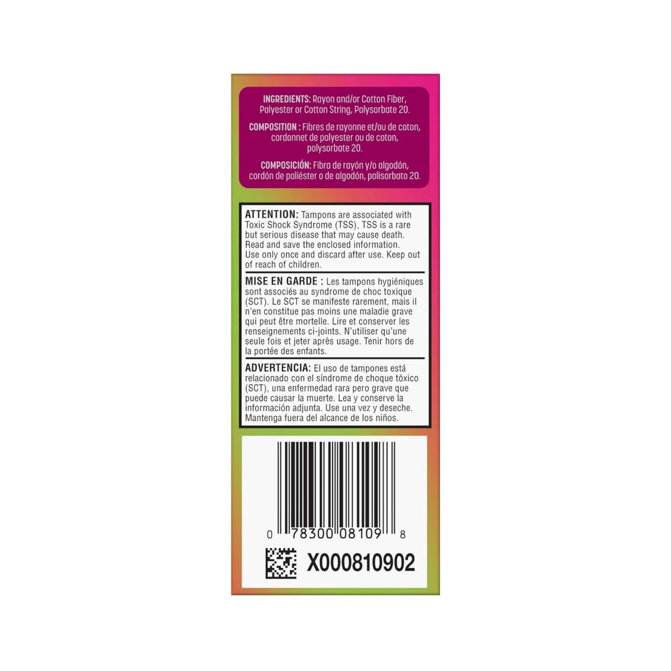 Playtex Sport Regular Plastic Applicator Tampons