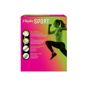Playtex Sport Super Plastic Applicator Tampons