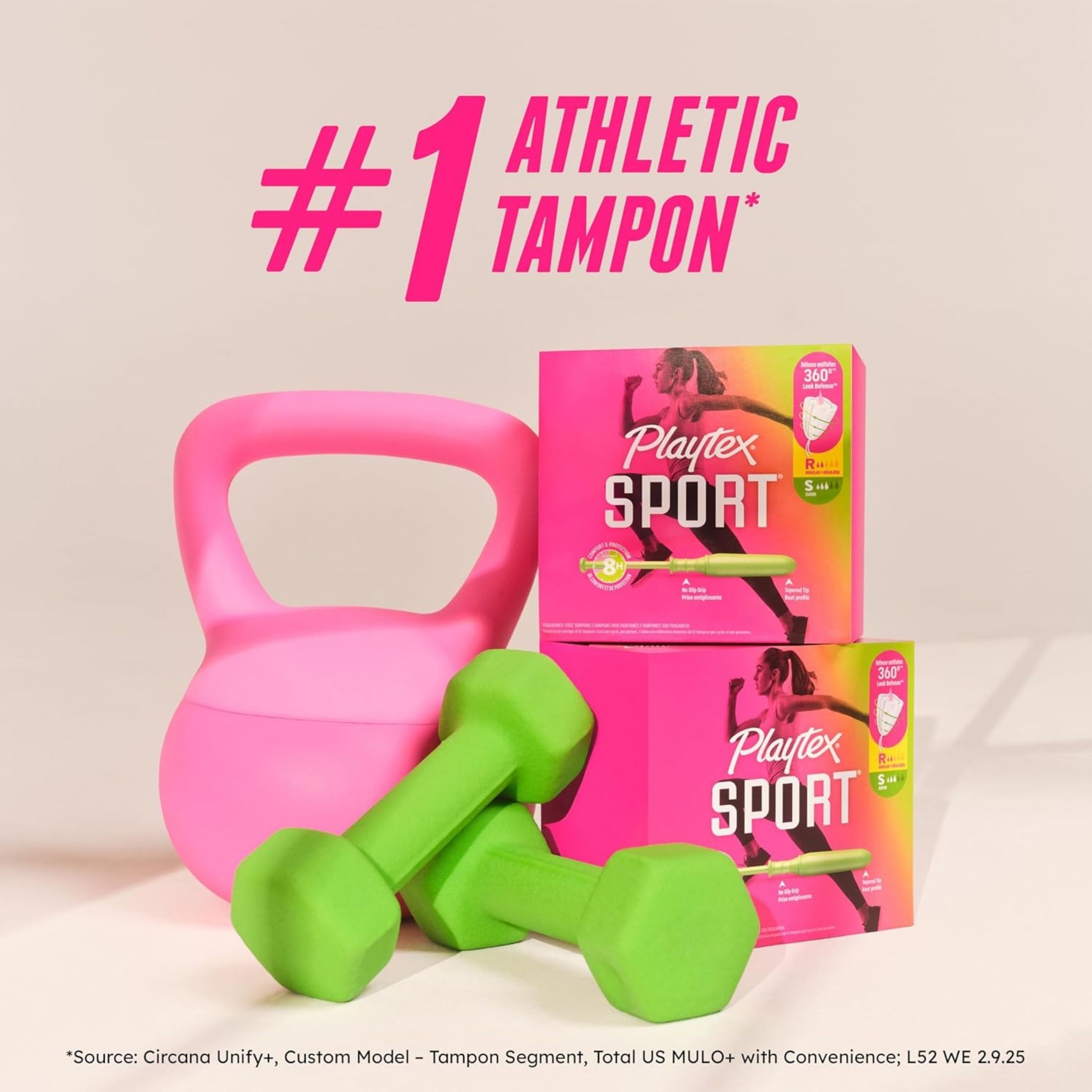 Playtex Sport Super Plastic Applicator Tampons
