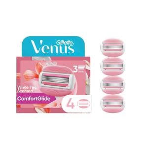 Gillette Venus ComfortGlide White Tea Women's Razor Blade Refills Cartridges