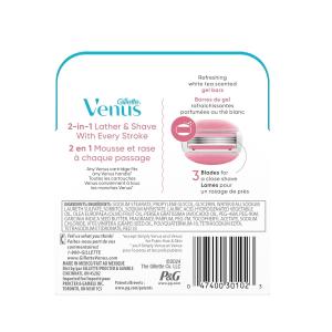 Gillette Venus ComfortGlide White Tea Women's Razor Blade Refills Cartridges