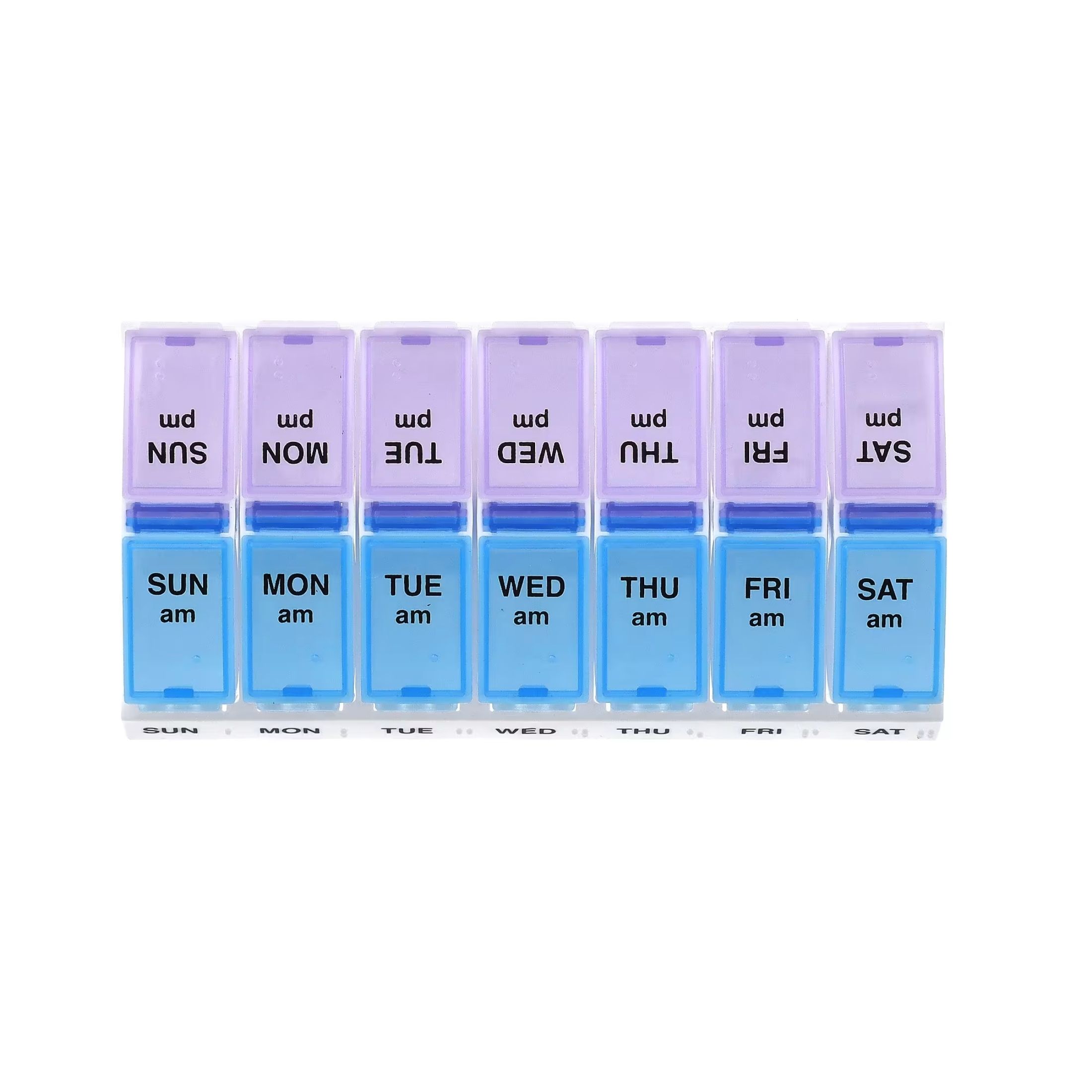 Ezy Dose Weekly AM/PM Travel Pill Planner, Small