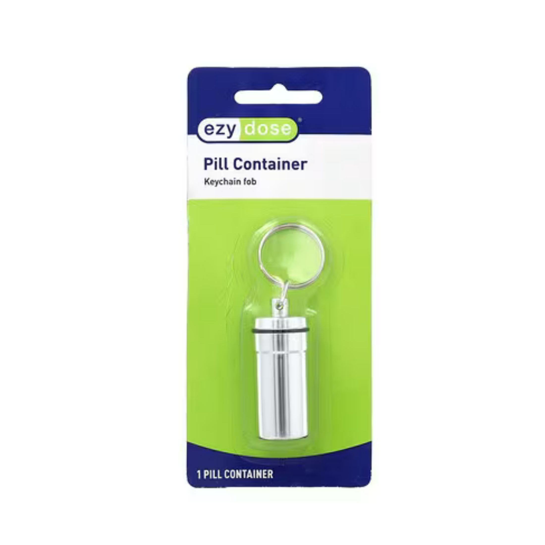 Ezy Dose Pill Container, Keychain Fob
