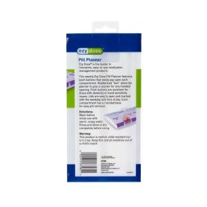 Ezy Dose Push Button 7-Day Medium Pill Reminder #67577