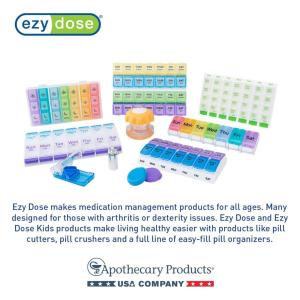 Ezy Dose Push Button 7-Day Medium Pill Reminder #67577
