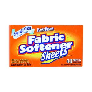PowerHouse Fabric Softener, Spring Fresh, Sheets