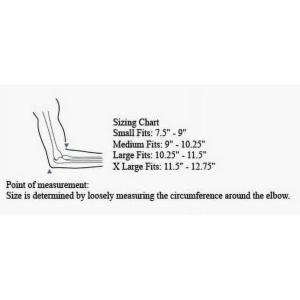 Therall Joint Warming Elbow Support, Beige, Small