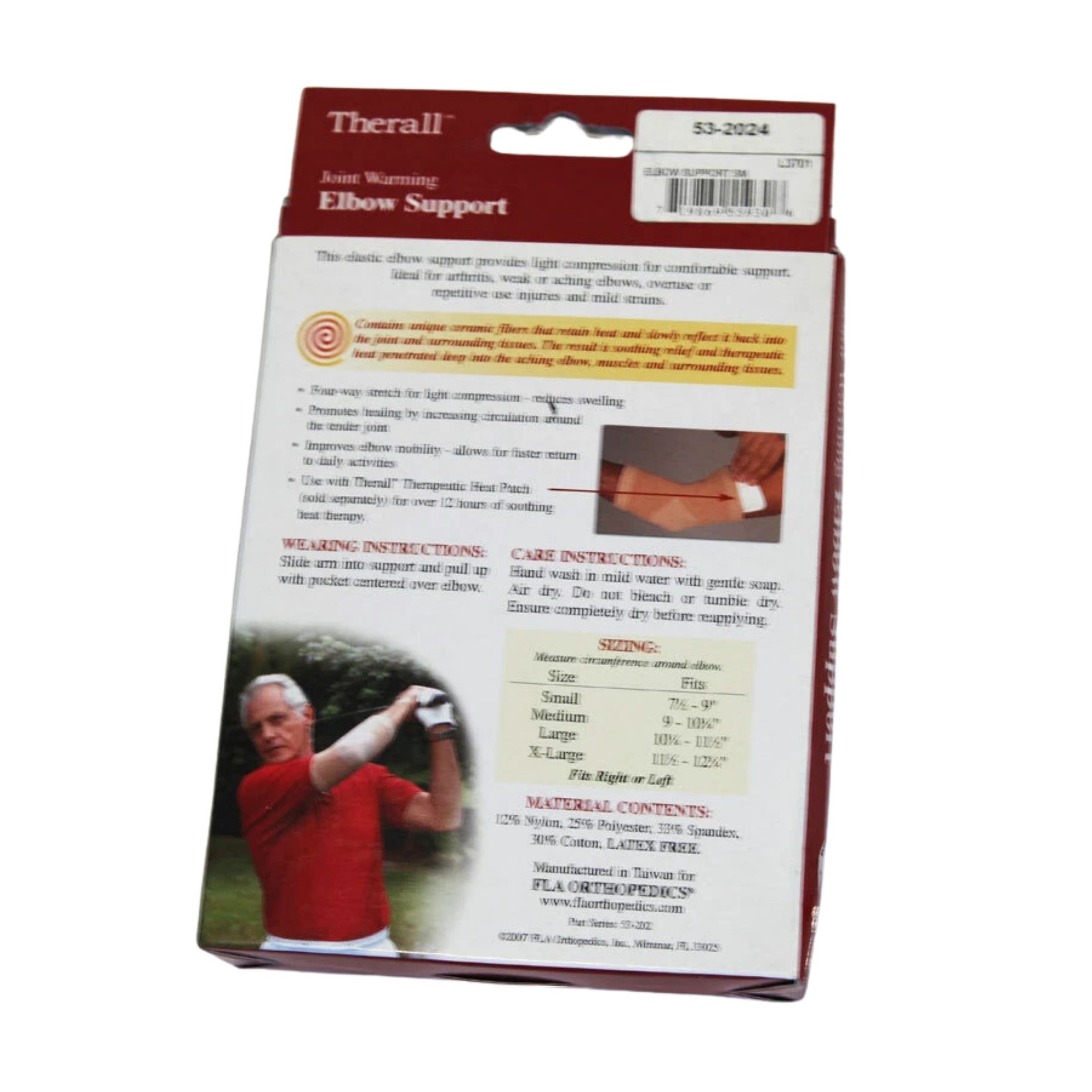 Jobst Therall Joint Warming Elbow Support, X-Large