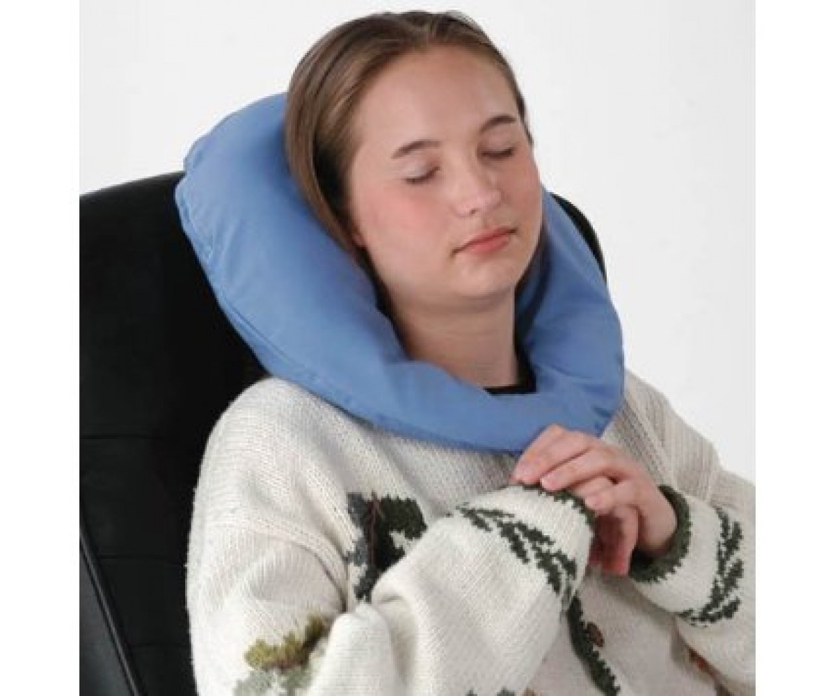 Alex Orthopedic C Shaped Pillow - Navy