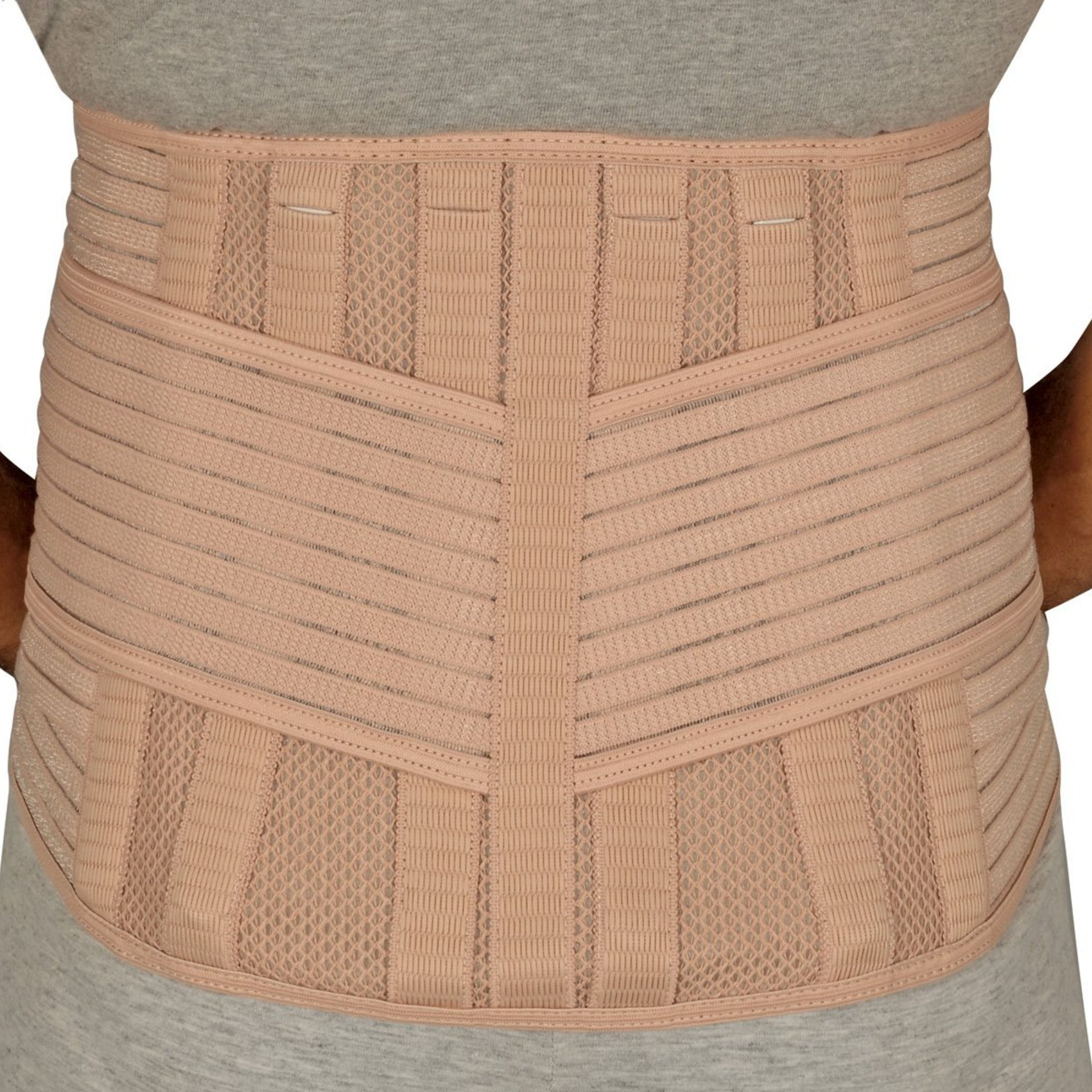 Therall Heat Retaining Back Support, Beige, Small