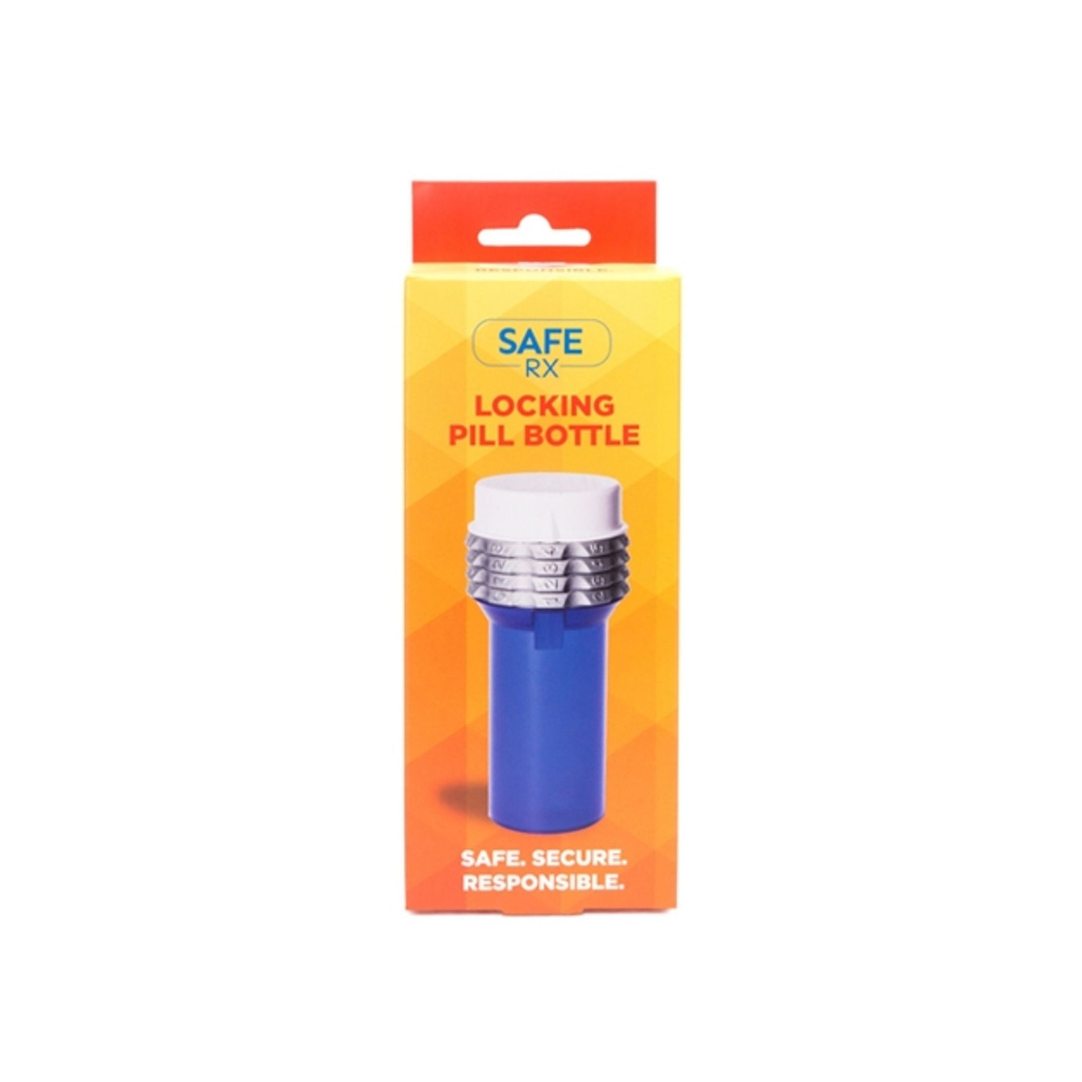 Safe Rx Locking Pill Bottle (Large)
