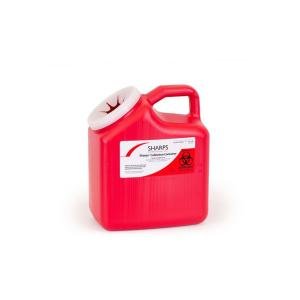 Sharps Compliance Disposal By Mail,2 Gal., Hinged SC2G129012