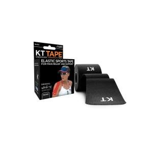 KT Tape Original Cotton Black Kinesiology Therapeutic