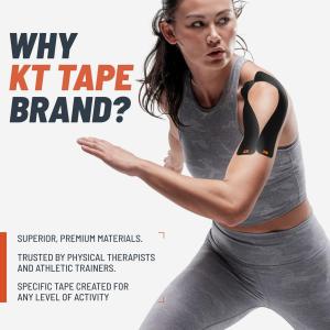 KT Tape Original Cotton Kinesiology Beige 20 Precut Strips