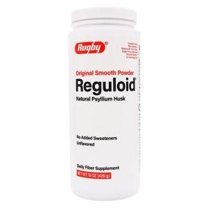 Rugby Reguloid Sugar Free Psyllium Husk Powder - 15 Oz