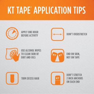 KT Tape Kinesiology Therapeutic Body Roll Of 20 Strips