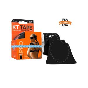 KT Tape Fabrication Enterprises PRO/Uncut, 2" X 16', Jet Black