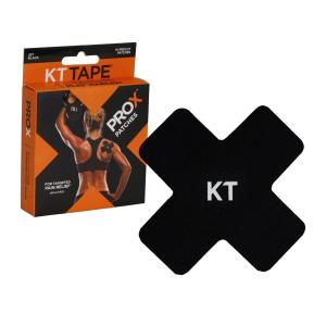 KT Tape ProX Patches For Targeted Pain Relief Jet Black