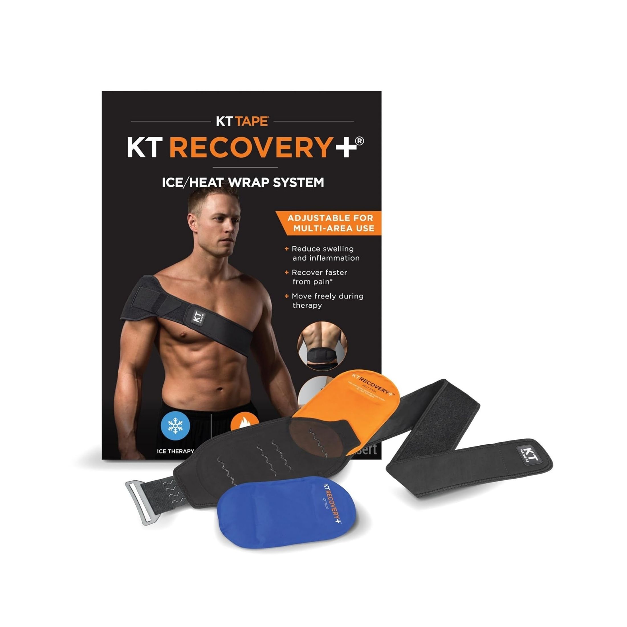 KT Tape Recovery+ Ice/Heat Wrap System