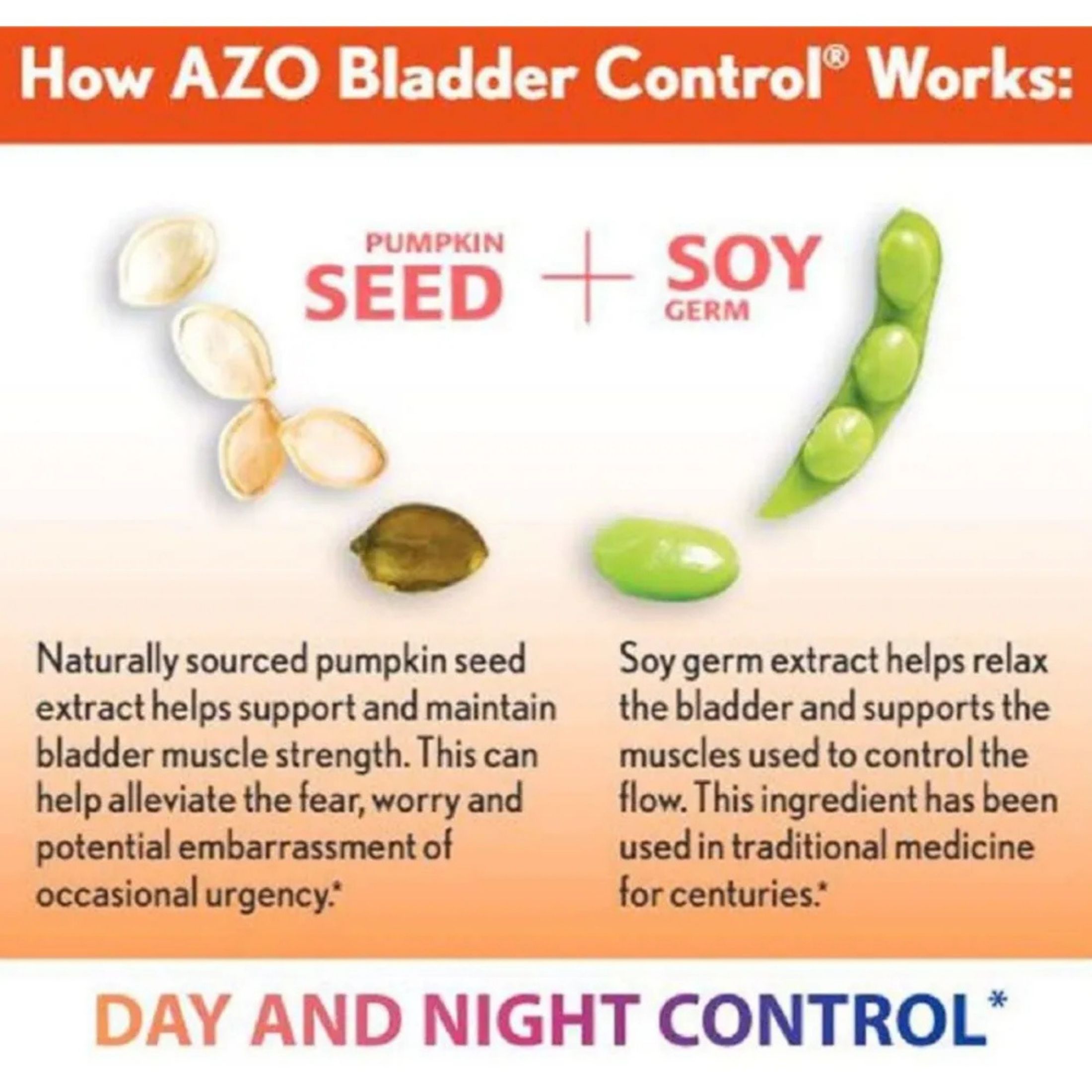 AZO Bladder Control With Go-Less Daily Supplement, Capsules, 54ct
