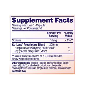 AZO Bladder Control With Go-Less Daily Supplement, Capsules, 54ct